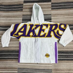 Nike x AMBUSH NBA Collection Women’s Lakers Jacket Nylon White Purple Size XS‎